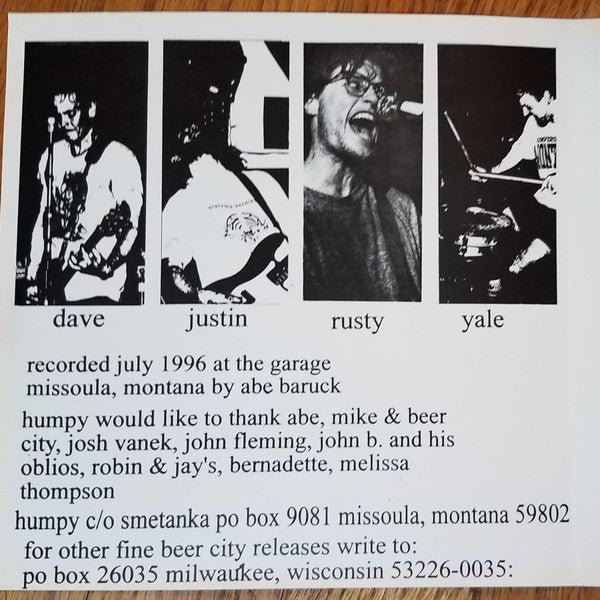 Humpy : Humpy (7", EP)