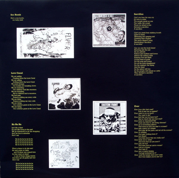 Flipper : Sex Bomb Baby! (LP, Album, Comp, RE)