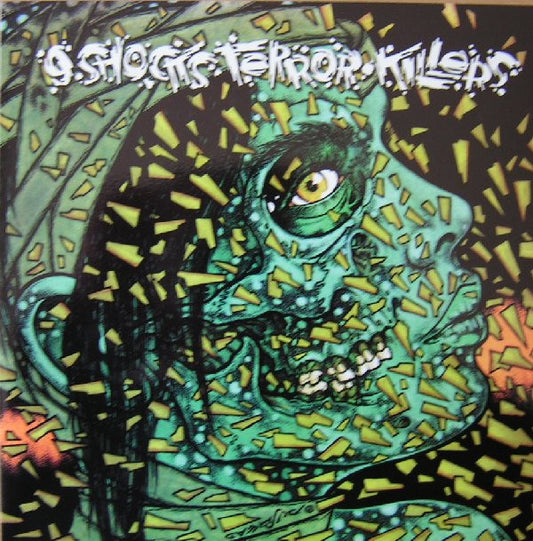 9 Shocks Terror / The Killers (3) : 9 Shocks Terror / Killers (7", Blu)