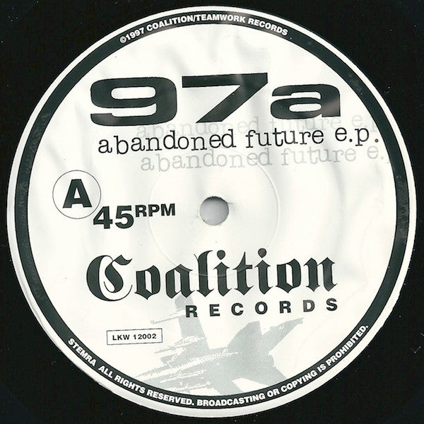 97a : Abandoned Future E.P. (12", EP)