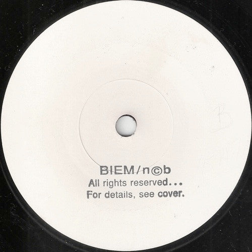 C.U.M. : C.U.M. (7", W/Lbl, Blu)