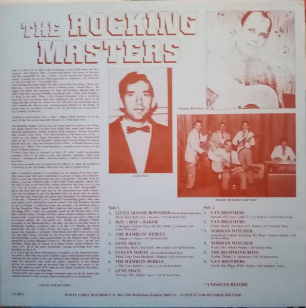 Various : The Rocking Masters (LP, Comp, RE)