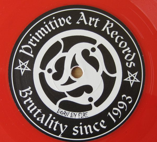 Born Of Fire (2) : Chosen By The Gods (7", Red)