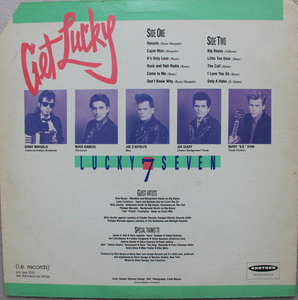 Lucky Seven : Get Lucky (LP, Album)