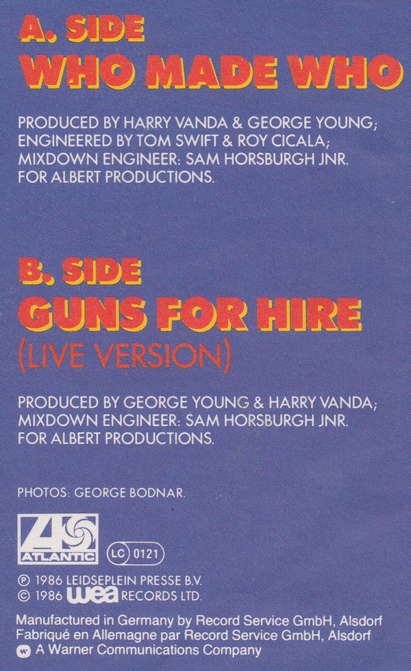 Buy AC/DC : Who Made Who (7