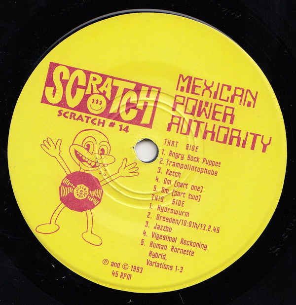 Mexican Power Authority : Strang From Endville (7")