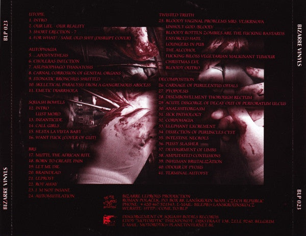 Various : Bizarre Vinyls (CD, Comp)