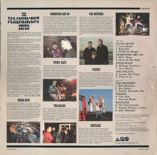 Various : The Magnificent Seven (LP, Comp)