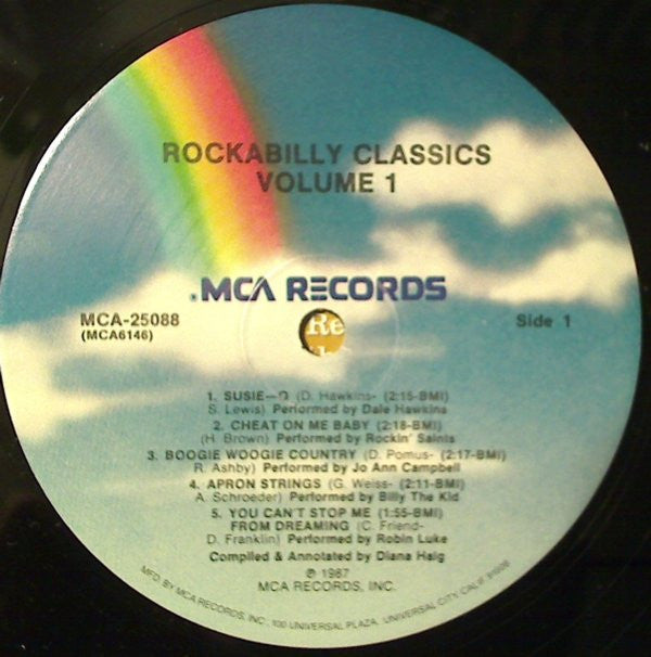 Various : Rockabilly Classics Volume 1 (LP, Comp)