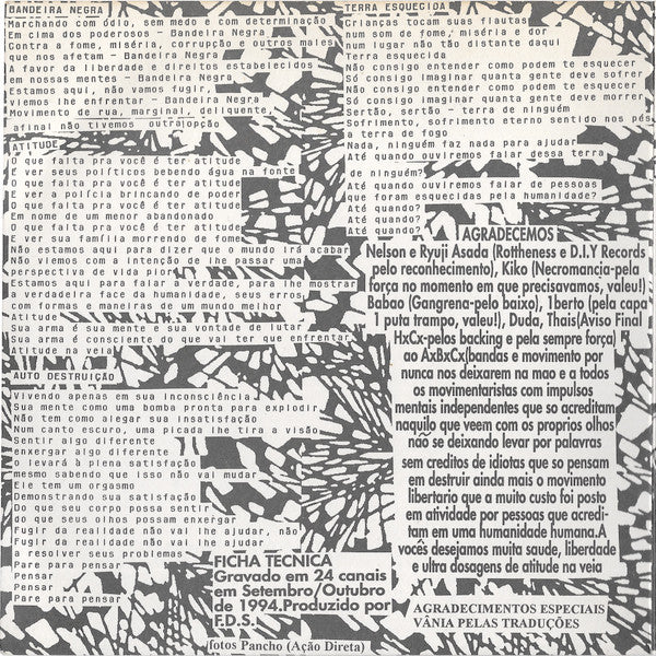 F.D.S. : Terra Esquecida (7")