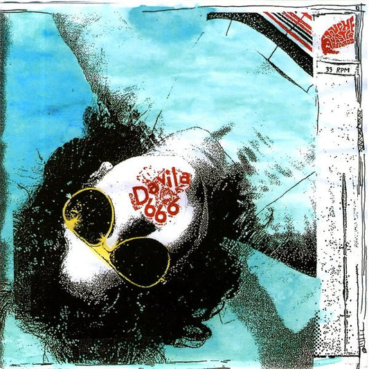 Davila 666 : Pingorocha Y La Diva Rockera (7", Ltd)