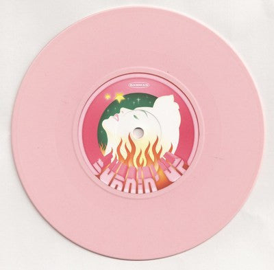 Starfucker (2) : Burnin' Up (7", Ltd, Pin)