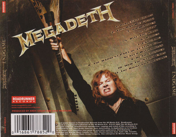 Megadeth : Endgame (CD, Album)