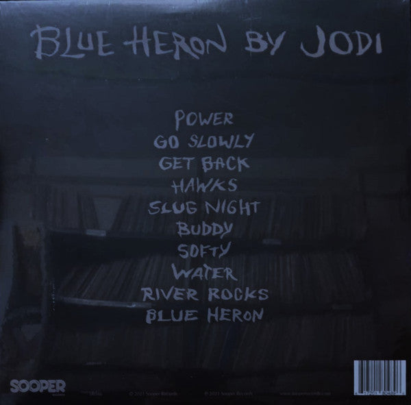 Jodi (14) : Blue Heron (LP, Album, Dlx, Ltd, Tra)