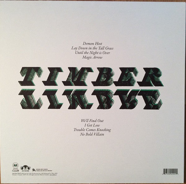 Timber Timbre : Timber Timbre (LP, Album, 180)