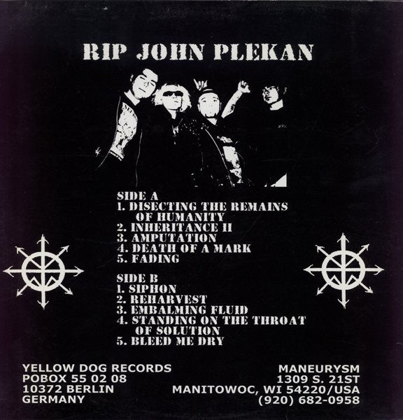 Maneurysm : Disecting The Remains Of Humanity (LP, Album)