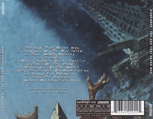 Dismember : The God That Never Was (CD, Album)