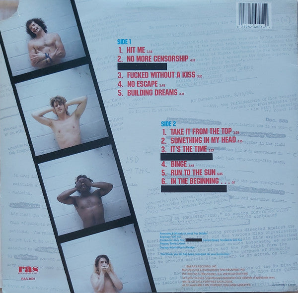 Scream (2) : No More Censorship (LP, Album)
