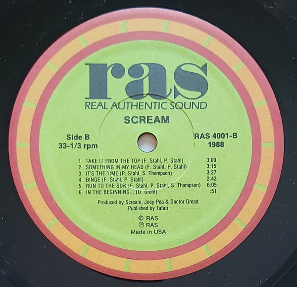 Scream (2) : No More Censorship (LP, Album)