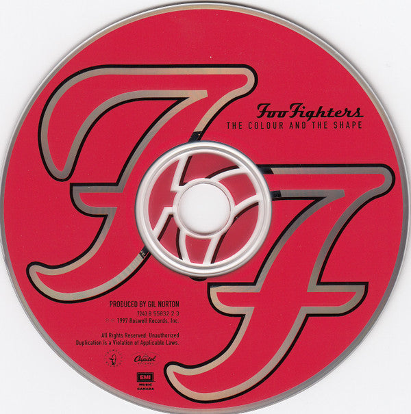 Foo Fighters : The Colour And The Shape (CD, Album)