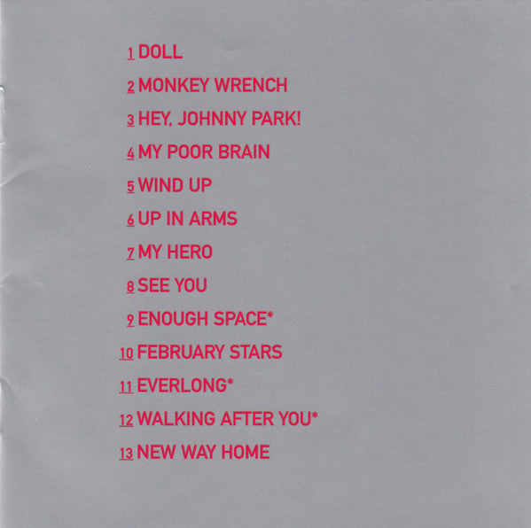 Foo Fighters : The Colour And The Shape (CD, Album)