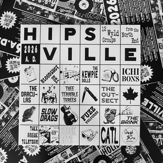 Various Artists - "Hipsville 2026 A.D." 12-inch comp