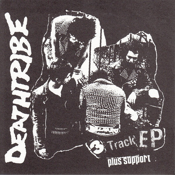 Deathtribe / Kriegshög : 3 Track EP Plus Support / 警告 (7", EP)