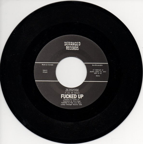 Fucked Up : Dance Of Death (7", RP)