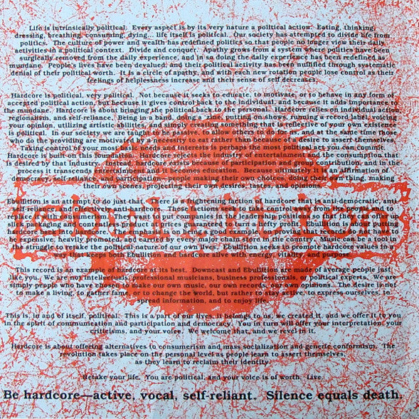 Downcast : Downcast (LP, Album, RE, RM)