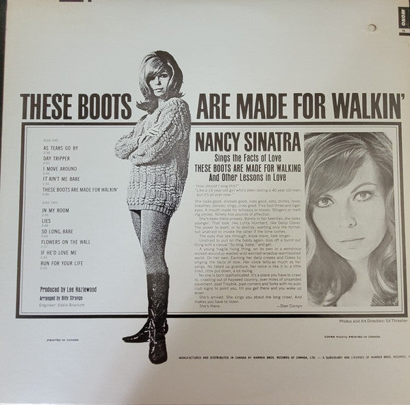 Nancy Sinatra : Boots (LP, Album, Mono)
