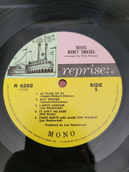 Nancy Sinatra : Boots (LP, Album, Mono)