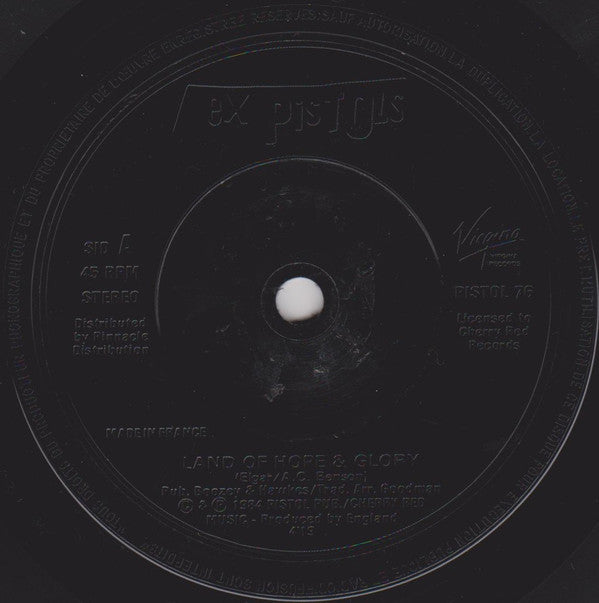 The Ex Pistols : Land Of Hope & Glory (7")