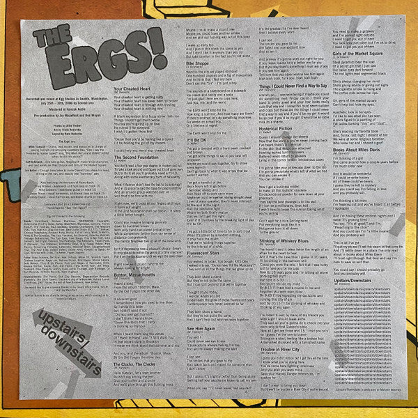 The Ergs! : Upstairs Downstairs (LP, Album)