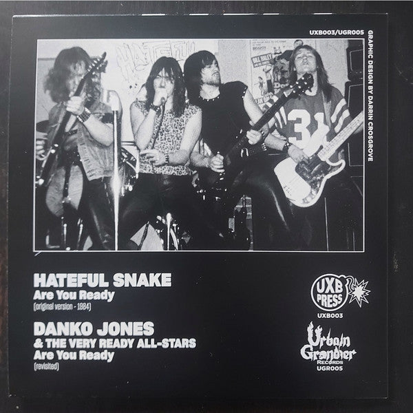 Hateful Snake / Danko Jones : Are You Ready (7", Single)