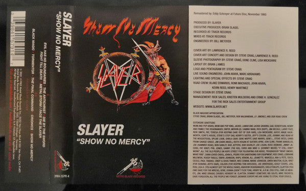 Slayer : Show No Mercy (Cass, Album, RE, RM)