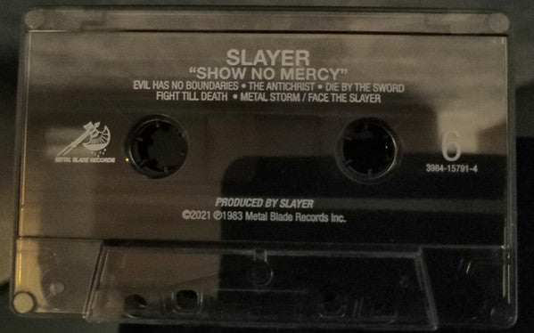 Slayer : Show No Mercy (Cass, Album, RE, RM)
