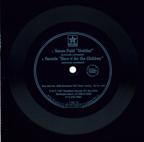Sense Field / Farside : Sense Field / Farside (Flexi, 6", S/Sided)