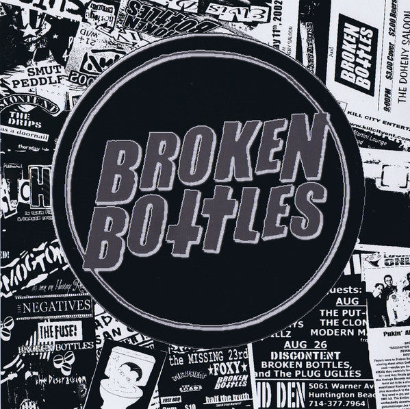 Broken Bottles : Not Pretty (12", EP, Blu)