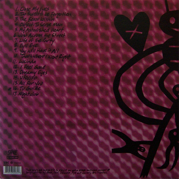 Jad Fair & Phono-Comb : Monsters, Lullabies... And The Occasional Flying Saucer (LP)
