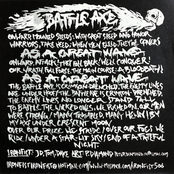 Iron Fist (5) / Hard Charger : Battle Axe / Untitled (7")