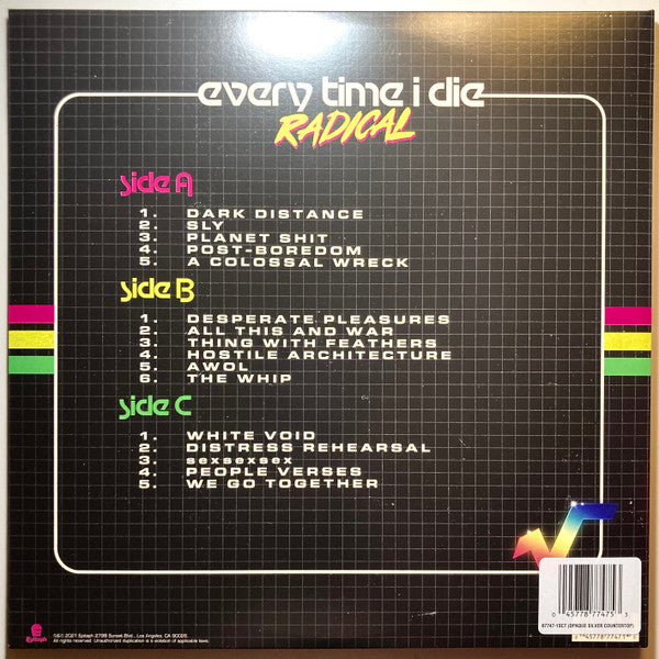 Every Time I Die : Radical (LP, Etch, Ltd, Opa)