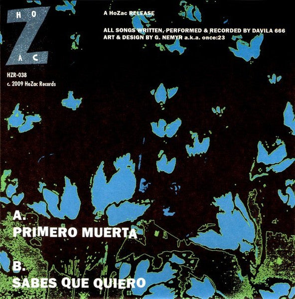 Davila 666 : Primero Muerta (7")