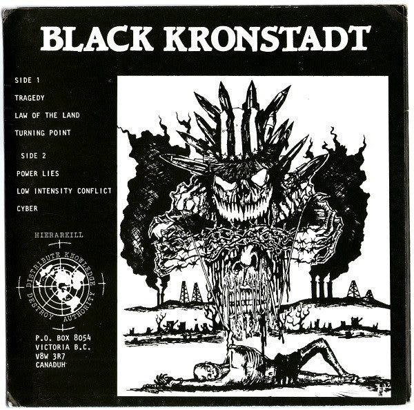 Black Kronstadt : Crimes Of Capital, Crimes Of The State (7", EP)