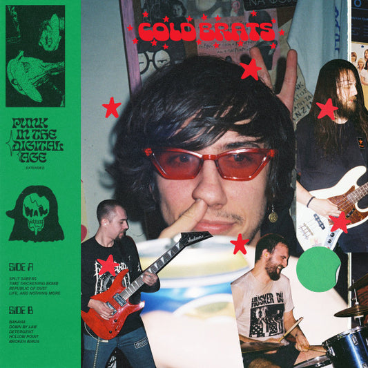 Cold Brats : Punk In The Digital Age Extended (LP, Album)