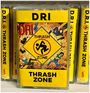 Dirty Rotten Imbeciles : Thrash Zone (Cass, Album, Ltd, RE)