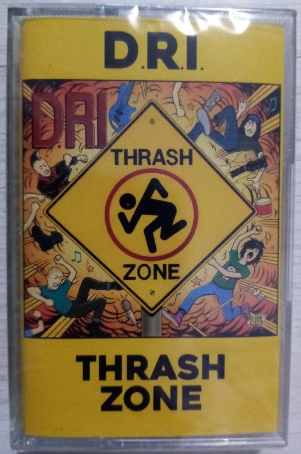 Dirty Rotten Imbeciles : Thrash Zone (Cass, Album, Ltd, RE)