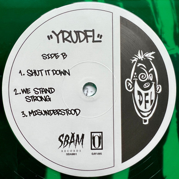 Dead Fucking Last : YRUDFL (12", EP, Gre)