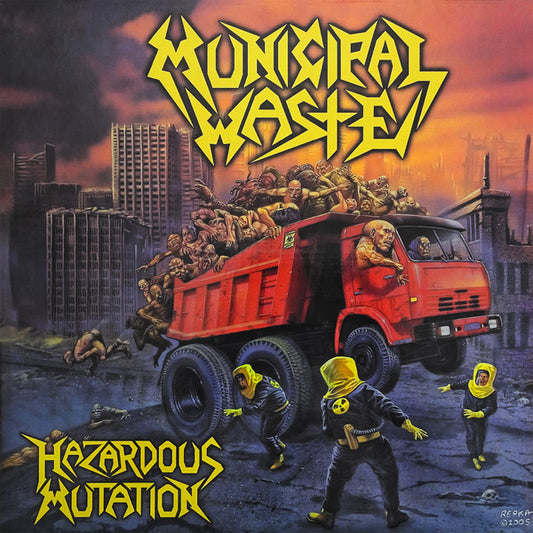 Municipal Waste : Hazardous Mutation (LP, Album, Yel)