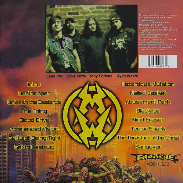 Municipal Waste : Hazardous Mutation (LP, Album, Yel)