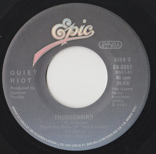Quiet Riot : Cum On Feel The Noize (7", Single)